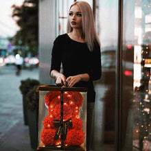Load image into Gallery viewer, HomeAsSeenOnTv&#39;s Rose Bear ® | BEST VALENTINE&#39;S GIFT for 2020
